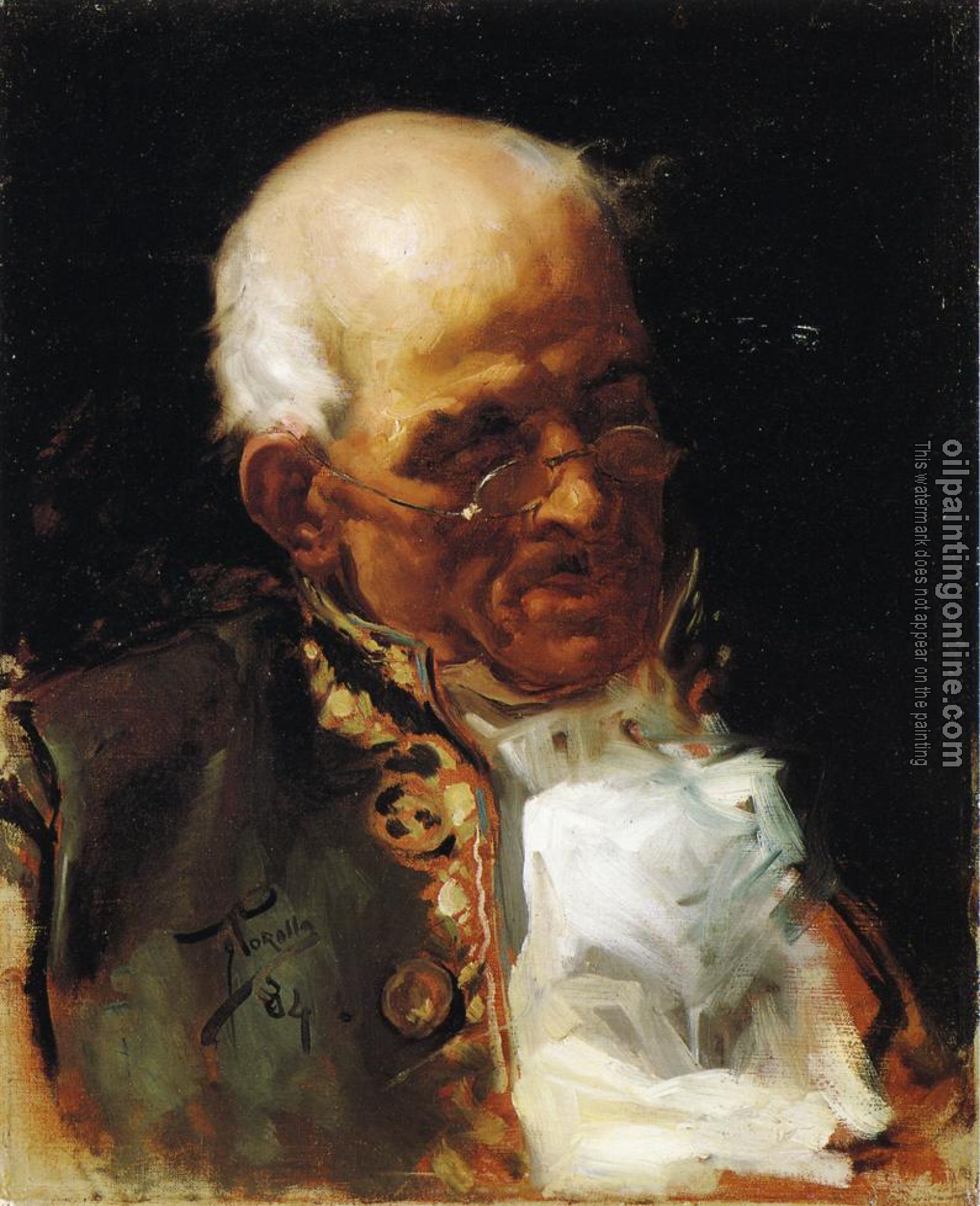 Joaquin Sorolla y Bastida - Portrait of a Caballero